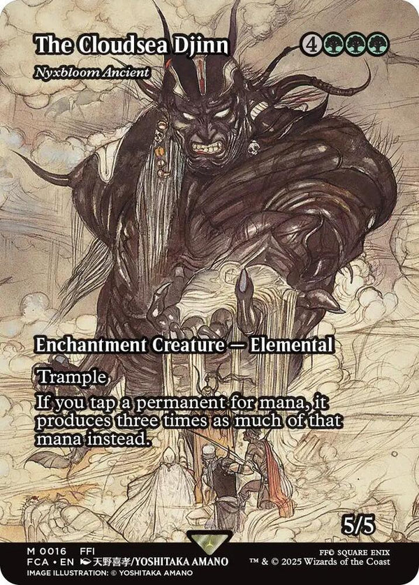 The Cloudsea Djinn - Nyxbloom Ancient