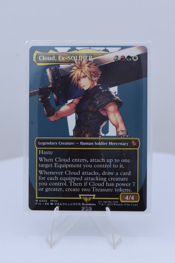 Cloud, Ex-SOLDIER (Borderless)