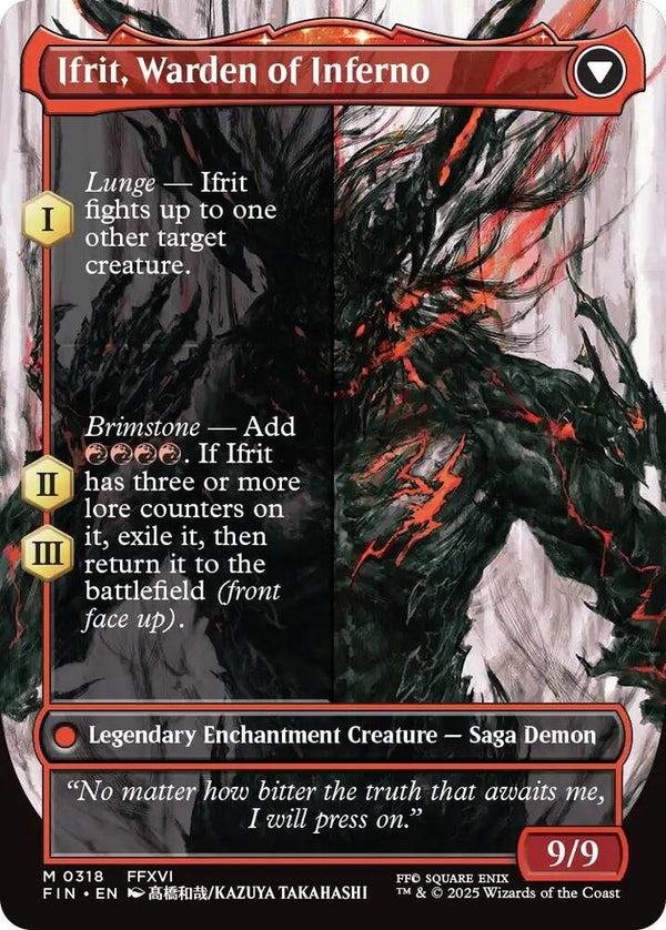 Clive, Ifrit's Dominant